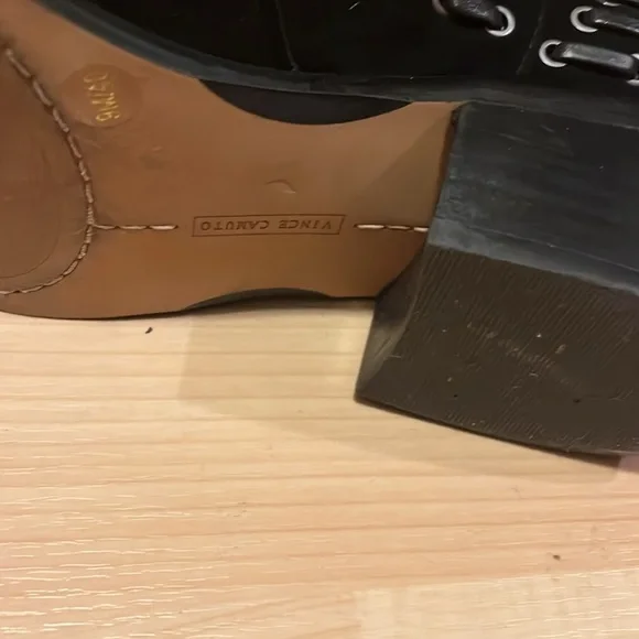 Vince Camuto‎ black prevista booties boots women’s 9 40 - Picture 14 of 14